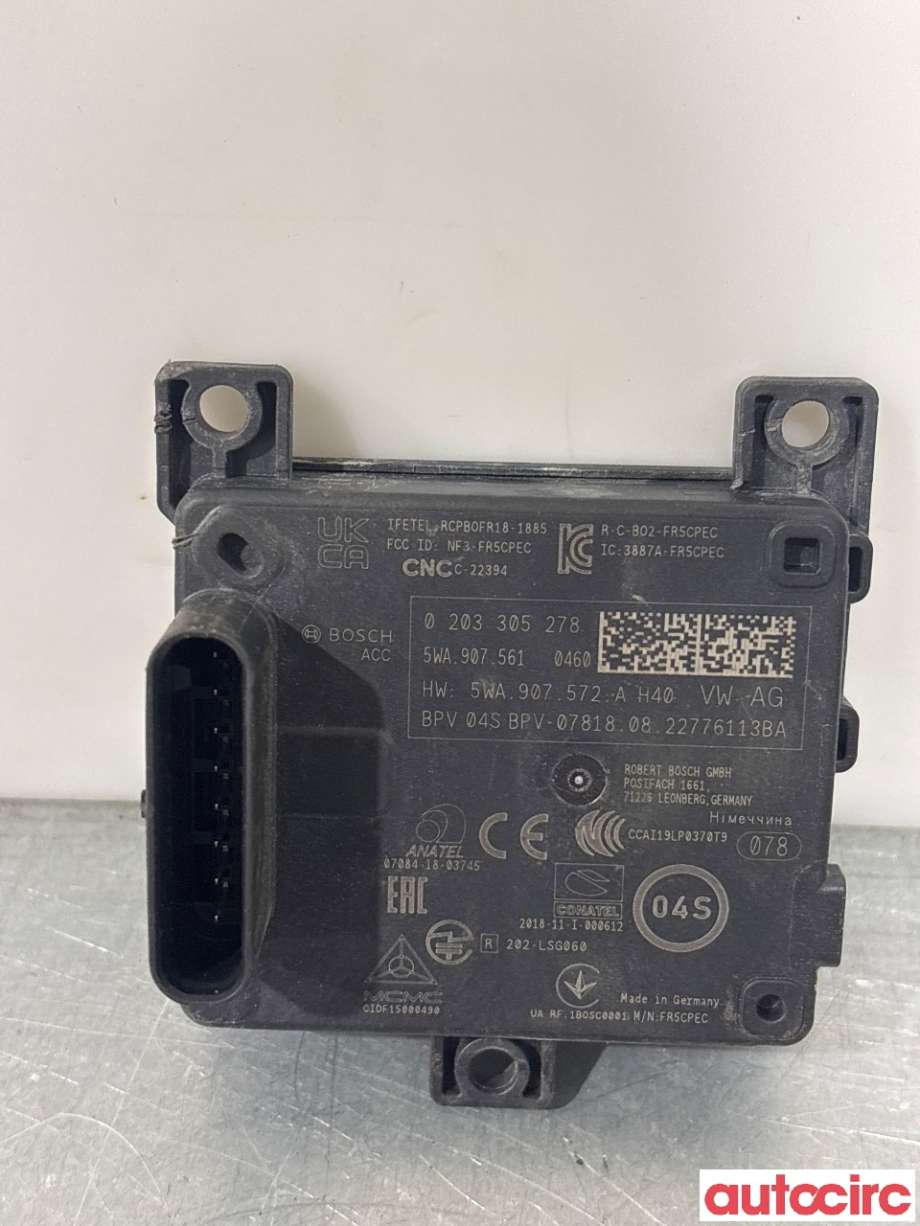 Sensor radar til VW Caddy 2020-->> (Type IV) (VOLKSWAGEN|5WA907561)