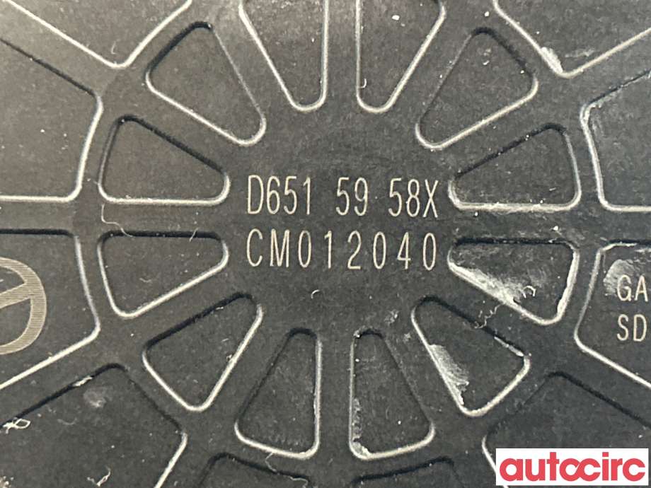 Ruteheis venstre foran til Mazda 6 2015-2018 (Type III, Fase 2)  (MAZDA|D651-59-58XB|)