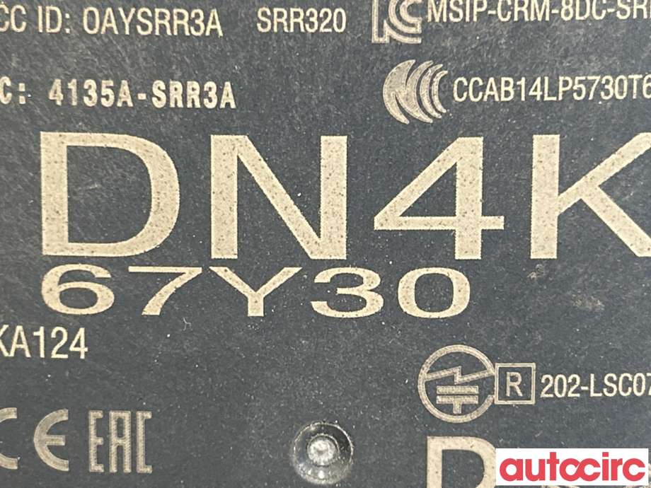 Sensor radar til Mazda MX-30 2020-->>  (MAZDA|DN4K-67-Y30||DN4K67Y30)