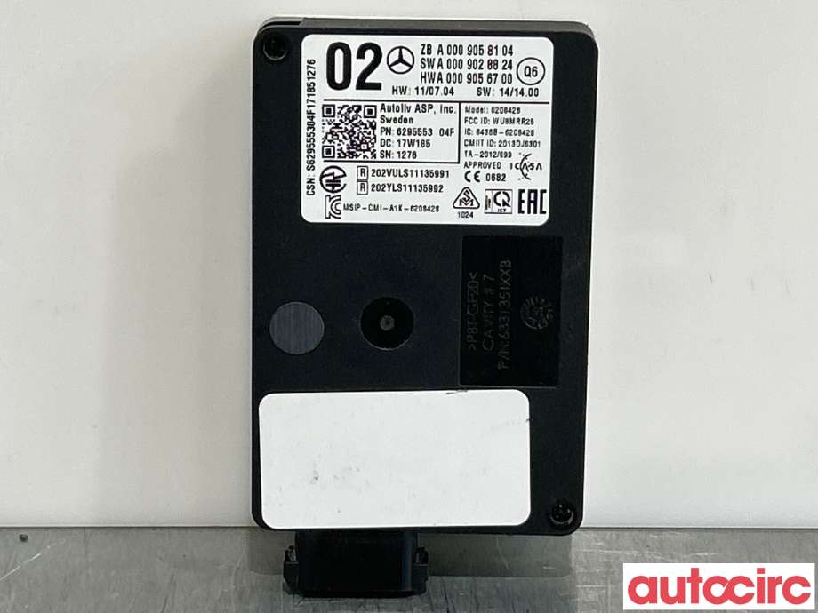 Sensor radar til Mercedes GLC, 2015-2022 (X253) (X253) (MERCEDES|A0009058104)