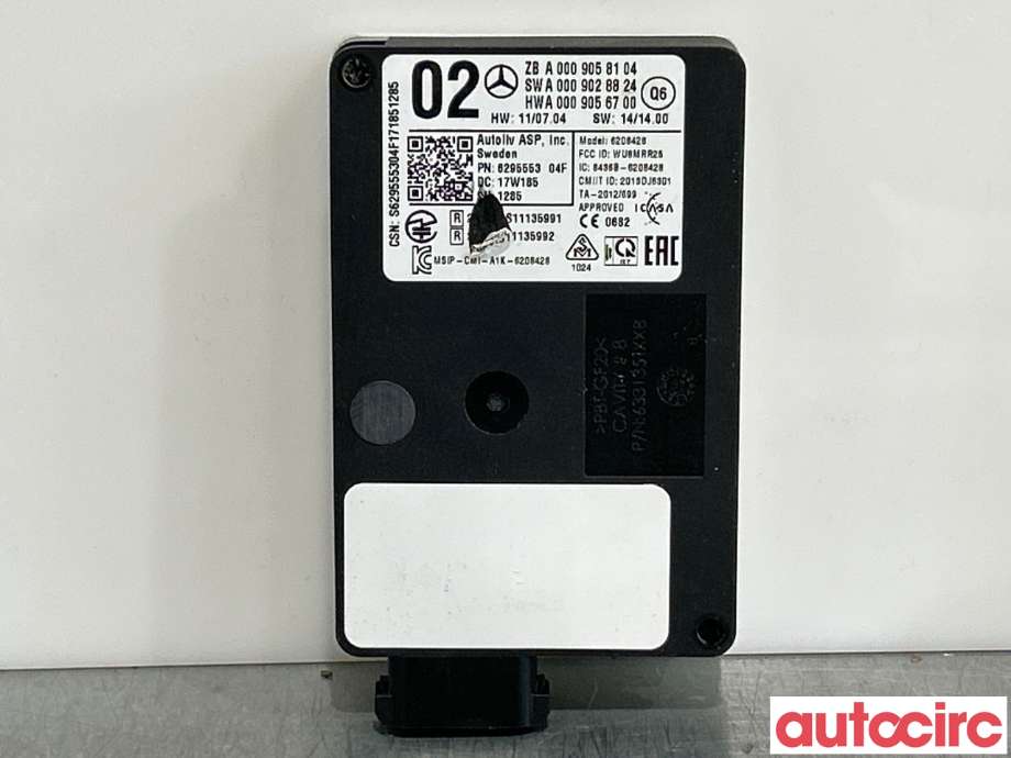 Sensor radar til Mercedes GLC, 2015-2022 (X253) (X253) (MERCEDES|A0009058104)