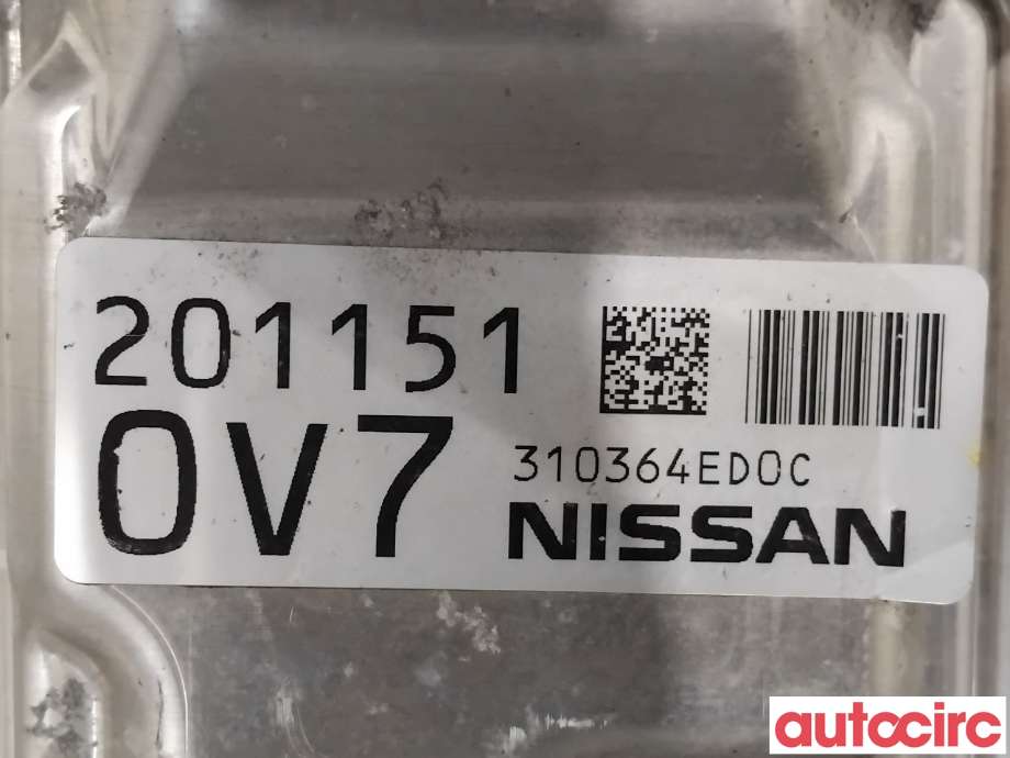 Styreenhet girkasse til Nissan Qashqai 2014-2021 (Type II) (NISSAN|310F63BE0A|310364ED0C|310F65RD0A)