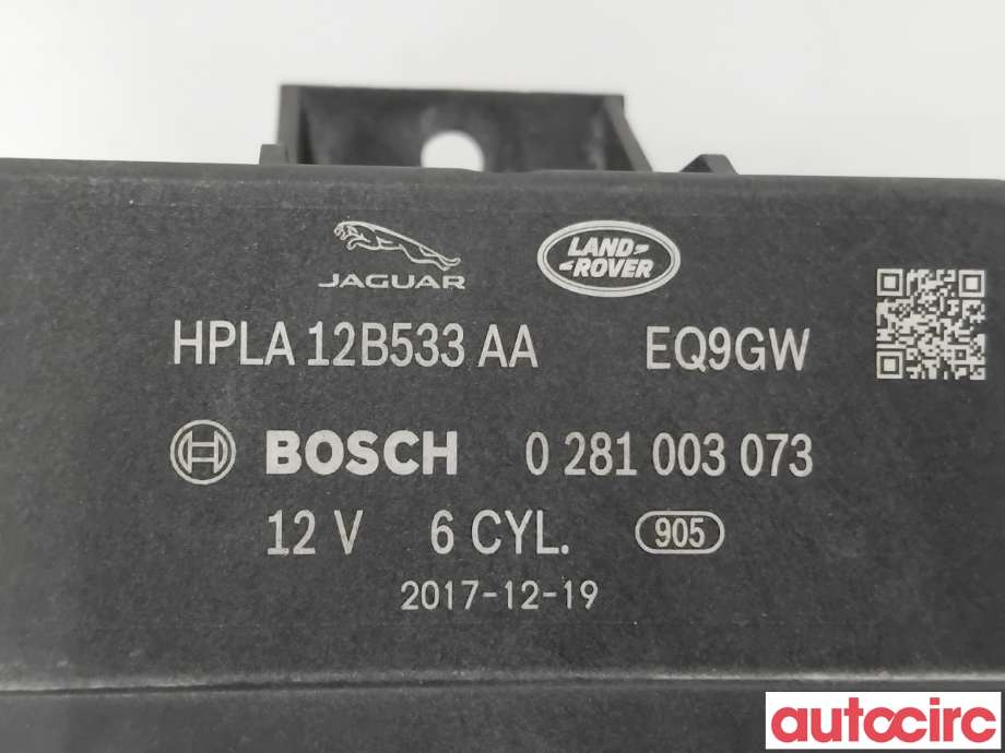 Rele gløde til Land Rover Discovery 2017-->> (Type V)  (LAND-ROVER|LR082464|0281003073|HPLA12B533AA)