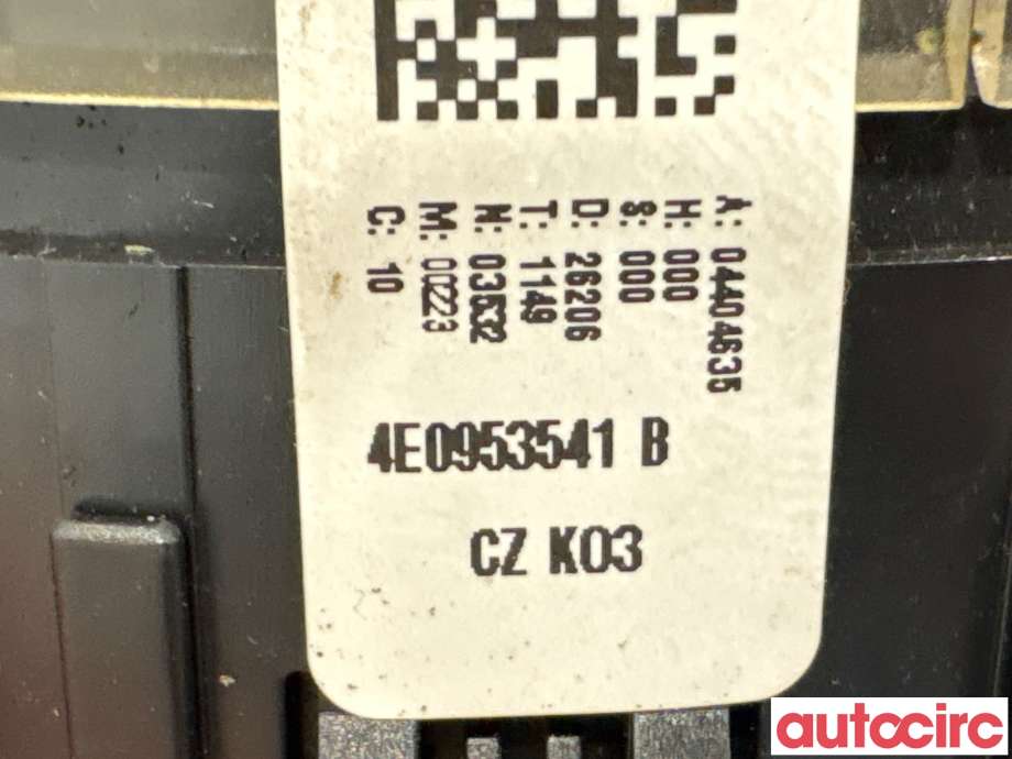 Airbag slepering til Audi Q7 2006-2010 (Type I, Fase 1) (AUDI|4E0953541B|)