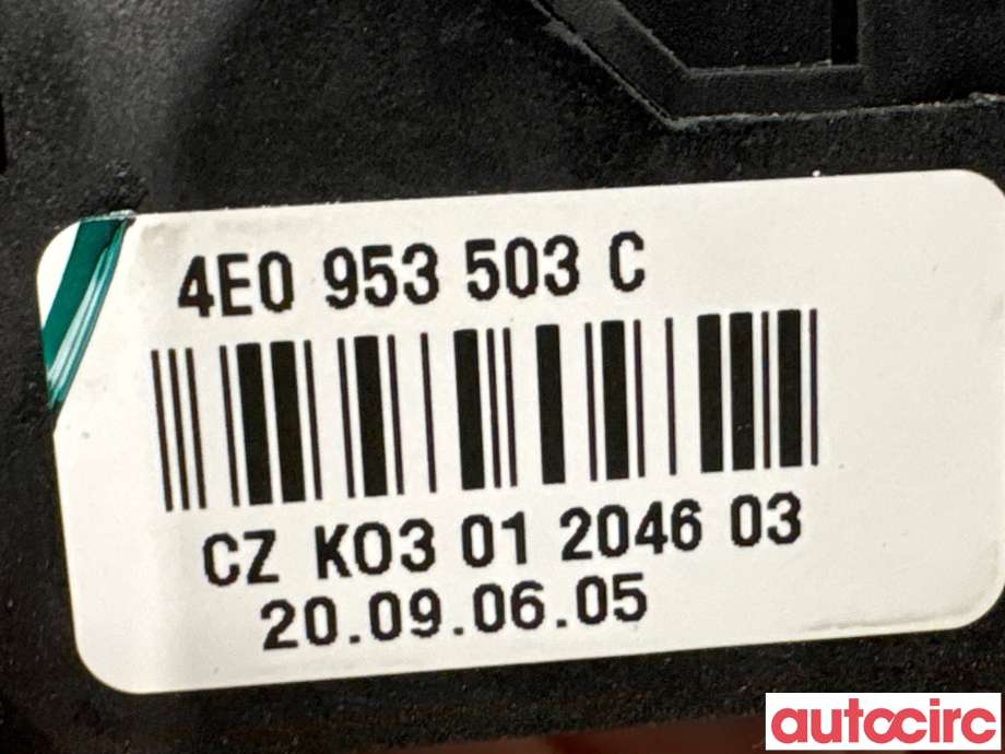 Bryter visker til Audi Q7 2006-2010 (Type I, Fase 1) (AUDI|4E0953503G||4E0953503C)