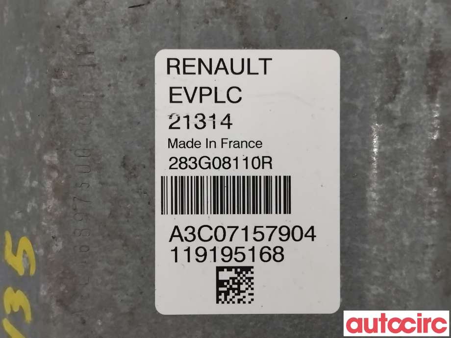 Styreenhet diverse til Renault Zoe 2013-2019 (Fase 1)  (RENAULT|283G08110R|A3C07157904)