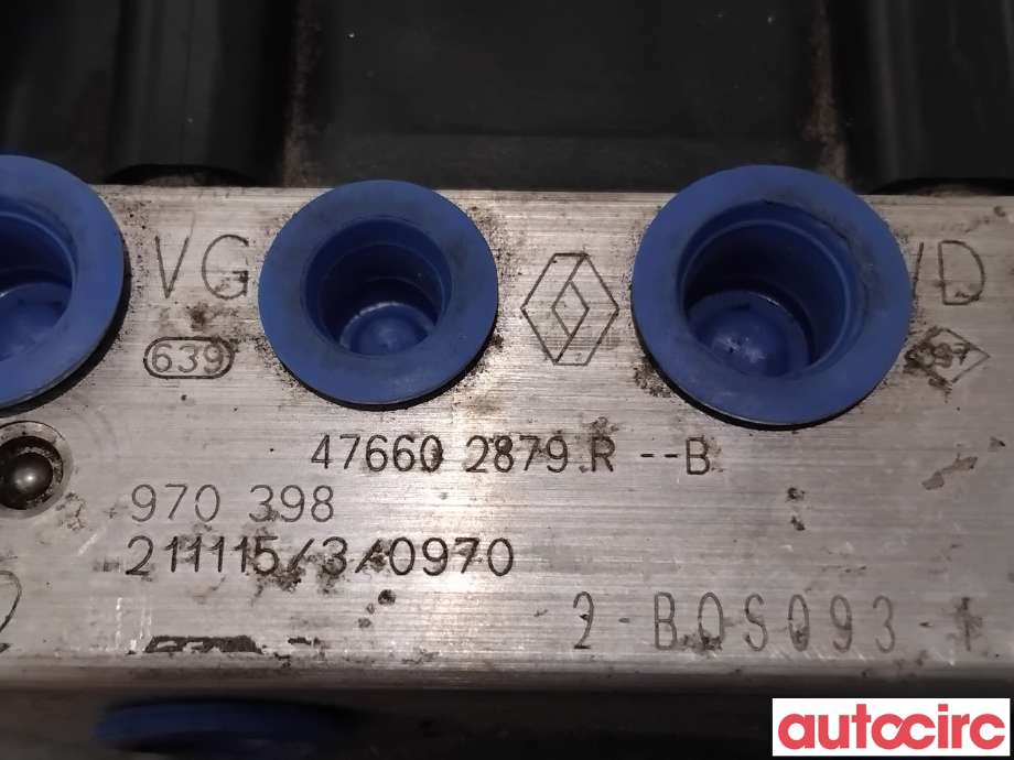 ABS sentral til Renault Zoe 2013-2019 (Fase 1)  (RENAULT|476602879R|0265259091)