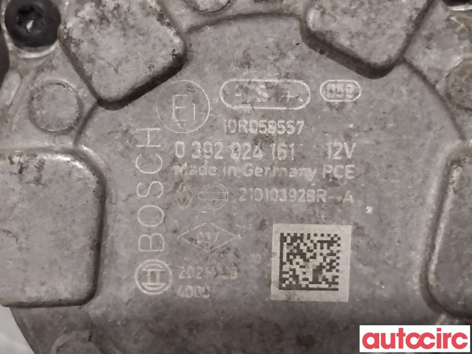 Sirkulasjonspumpe til Renault Zoe 2013-2019 (Fase 1)  (RENAULT|210103928R|0392024161)