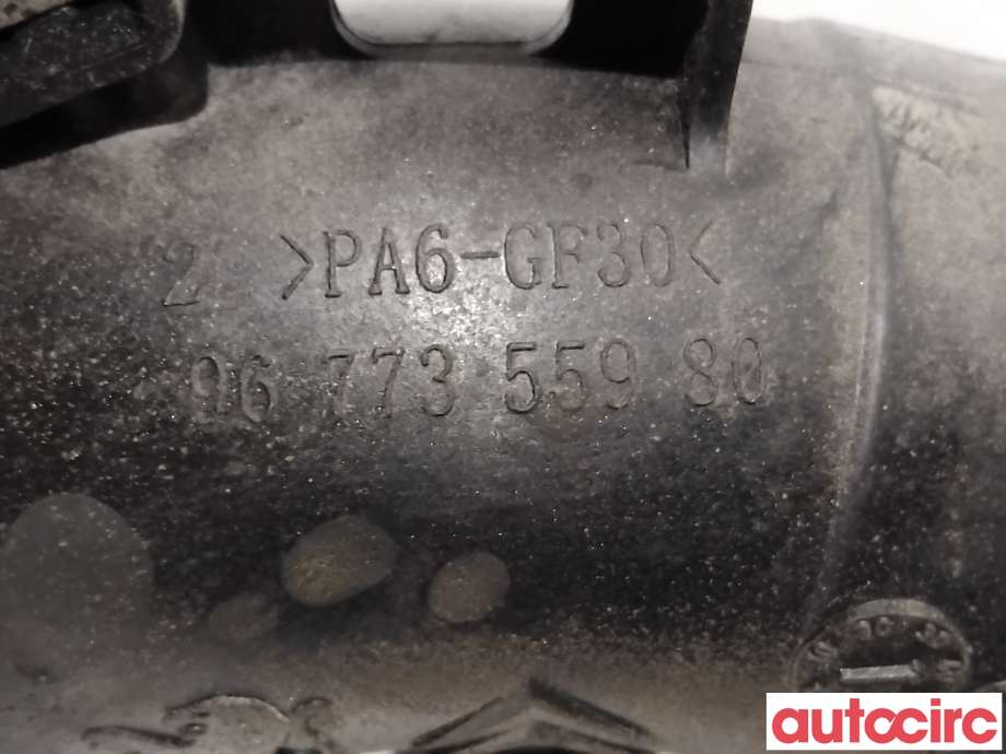 Turbo rør til Peugeot 2008 2013-2019 (Type I) (PEUGEOT|9677355980|)