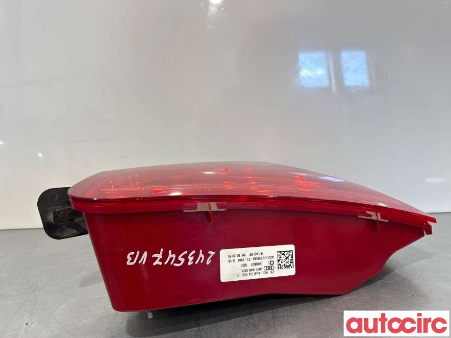 Baklykt venstre indre til Audi A8 2010-2013 (Type III, Fase 1)  (AUDI|4H0945093|596501|4H0945093D)