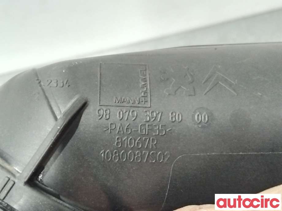 Turbo rør til Peugeot 2008 2013-2019 (Type I) (PEUGEOT|9807939780|)