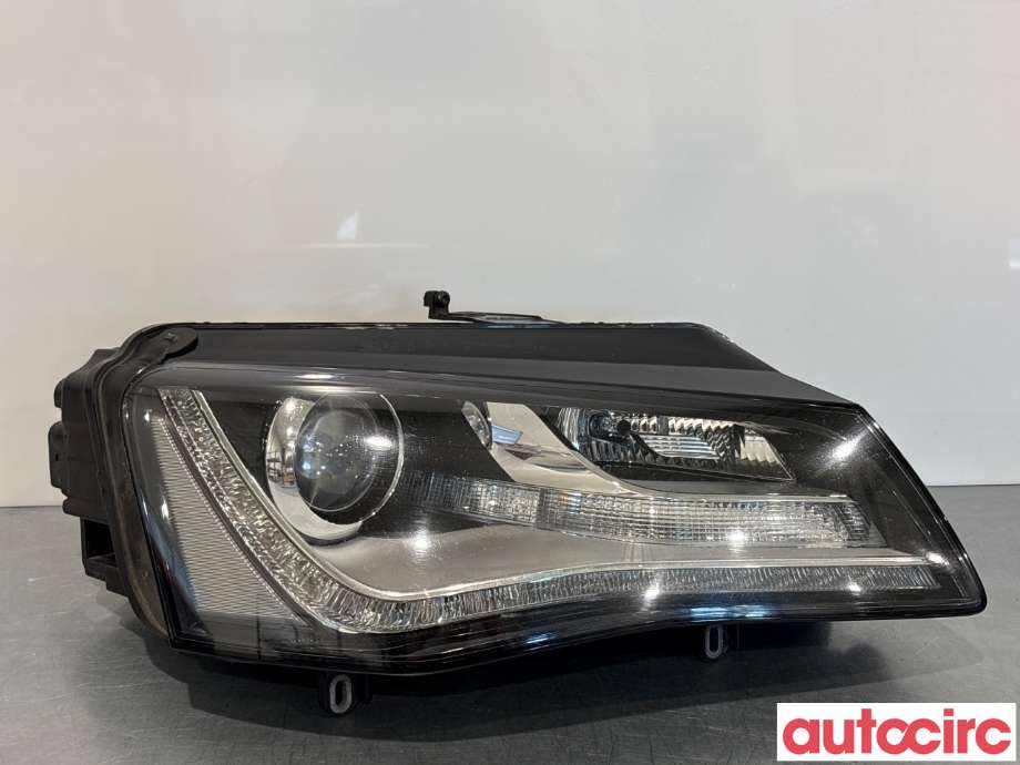 Frontlykt høyre halogen til Audi A8, 2010-2013 (Type III, Fase 1)  (AUDI|4H0941030M)