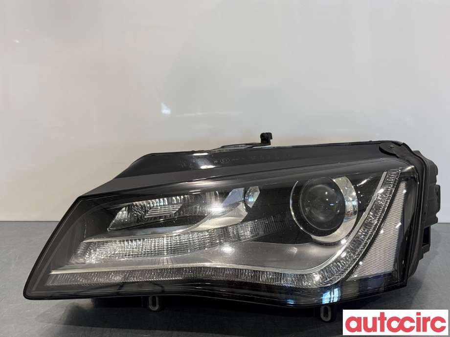 Frontlykt venstre halogen til Audi A8, 2010-2013 (Type III, Fase 1)  (AUDI|4H0941029M)