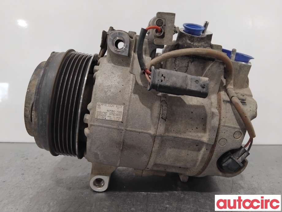 Aircondition kompressor til Mercedes E-Klasse 2013-2016 (Fase 2) (W212) (W212) (MERCEDES|A0008302600|447280-7080|A0008307400)