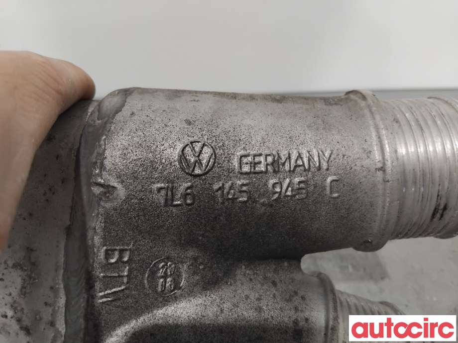 Turbo rør til Audi Q7 2006-2010 (Type I, Fase 1)  (AUDI|7L6145941G|7L6145941C|7P0145941A)