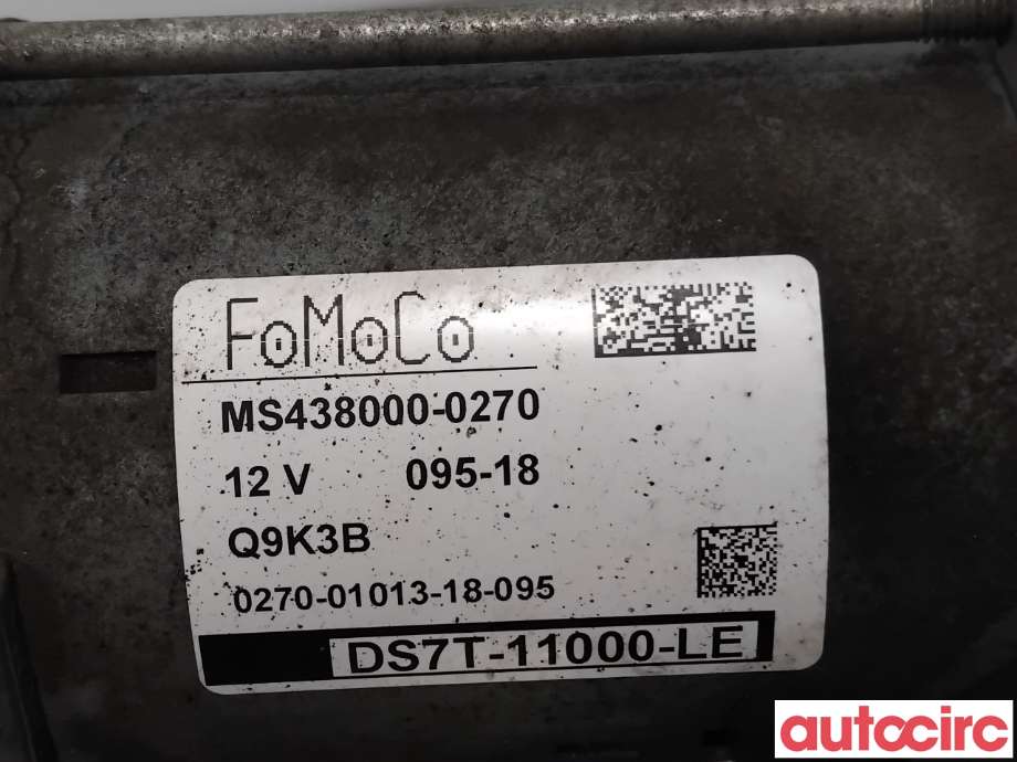 Starter diesel til Ford Mondeo 2014-2019 (Type V, Fase 1) (FORD|2415036|MS438000-0270|DS7T-11000-LE)