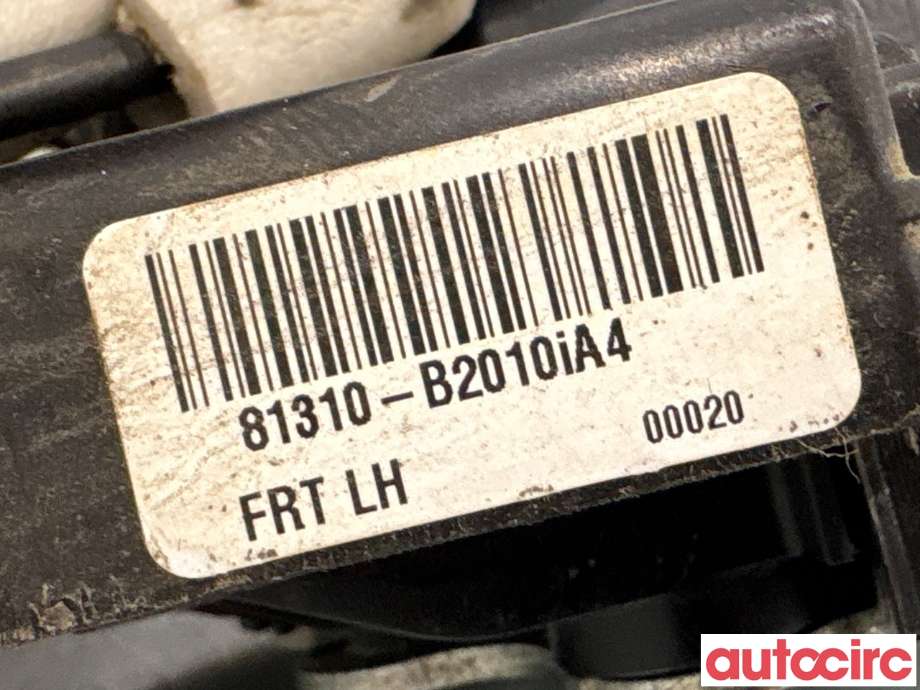 Låsekasse venstre foran til Kia Soul 2014-2019 (Type II)  (KIA|81310B2010||81310-B2010)