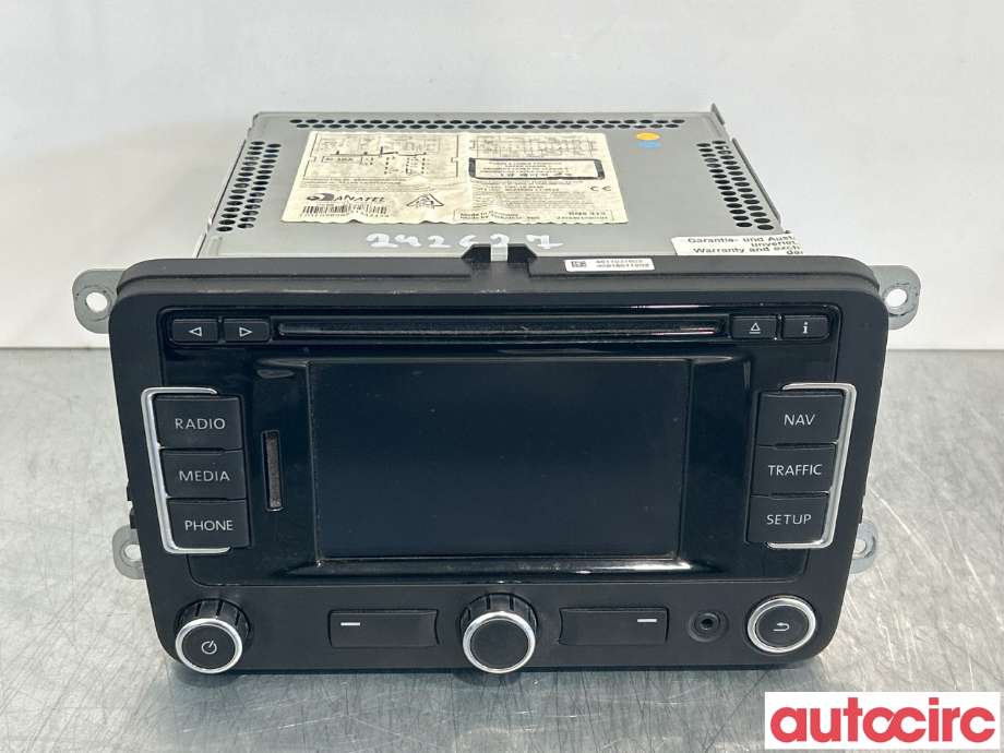 Bilstereo navigasjon til VW Tiguan 2011-2016 (Type I, Fase 2) (VOLKSWAGEN|3C0035279GX||3C0035279G)