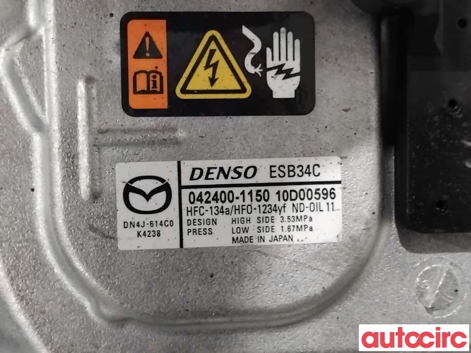 Aircondition kompressor til Mazda MX-30 2020-->> (MAZDA|DN4J-61-4C0A|042400-1150|)