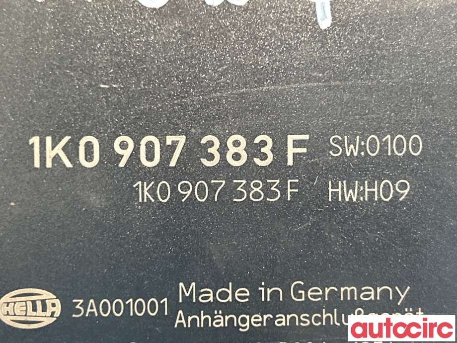 Styreenhet hengerfeste til VW Tiguan 2011-2016 (Type I, Fase 2) (VOLKSWAGEN|1K0907383F|)