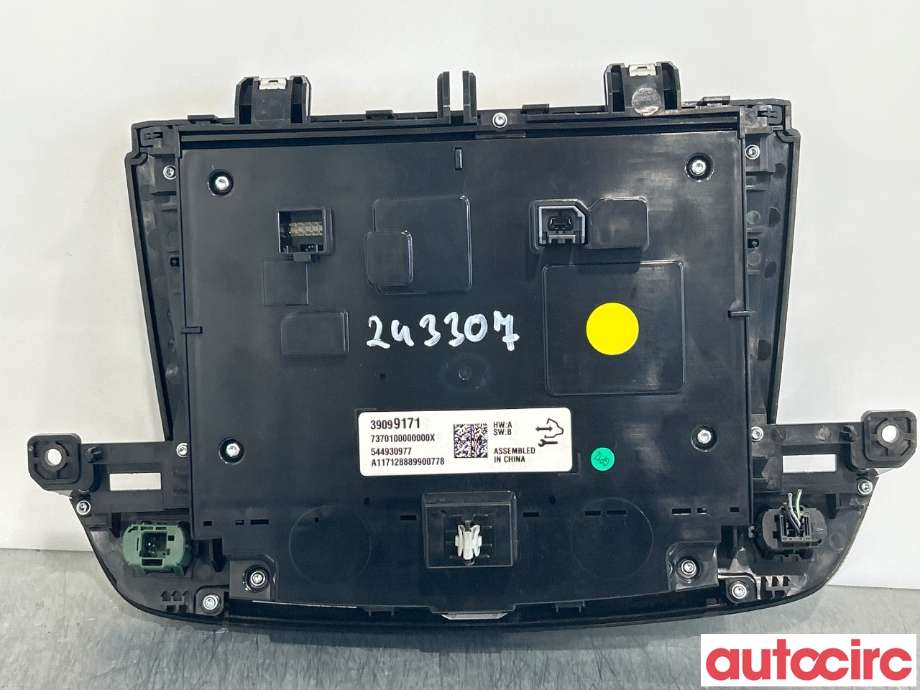 Instrument kjørecomputer til Opel Insignia B 2017-->> (OPEL|39163953||39099171)