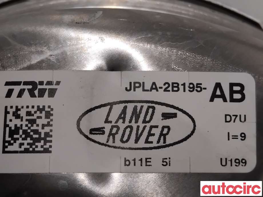 Bremsekraft-forsterker til Land Rover Discovery 2017-->> (Type V)  (LAND-ROVER|LR116564||JPLA-2B195-AB)
