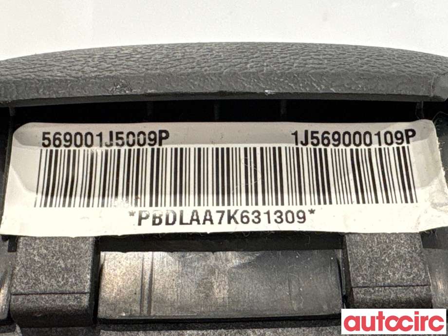 Airbag rattpute til Hyundai i20 2009-2014 (Type I)  (HYUNDAI|569001J5009P|)