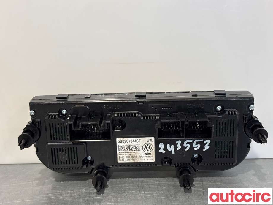 Varmeapparat betjening til VW Golf VII 2017-2020 (Fase 2)  (5G0907044CF|5HB012670-22|)