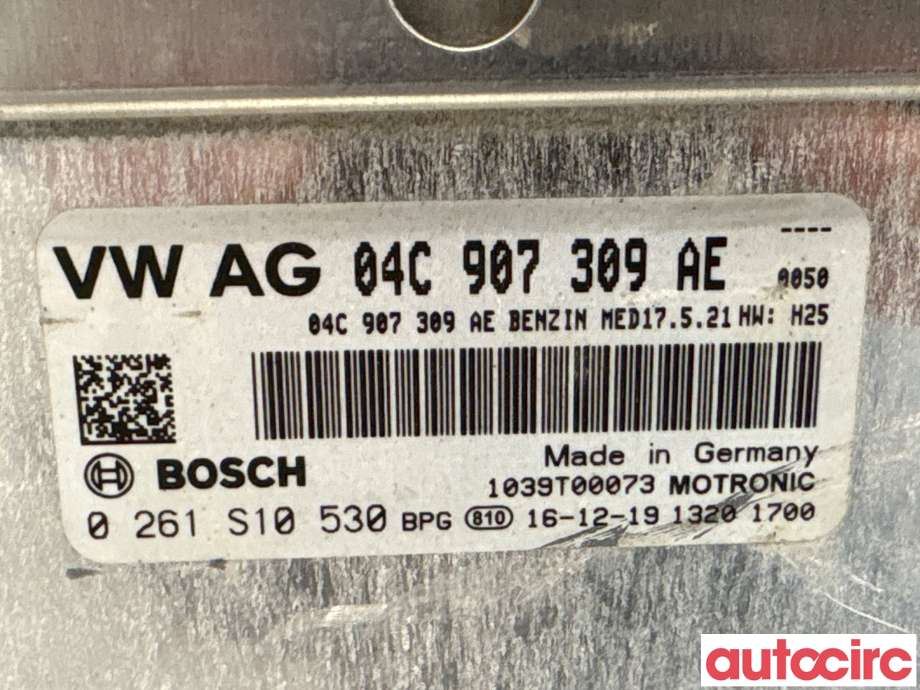 Styreenhet motor til VW Golf VII 2017-2020 (Fase 2) (VOLKSWAGEN|04C906026BH|0261S10530|04C907309AE)