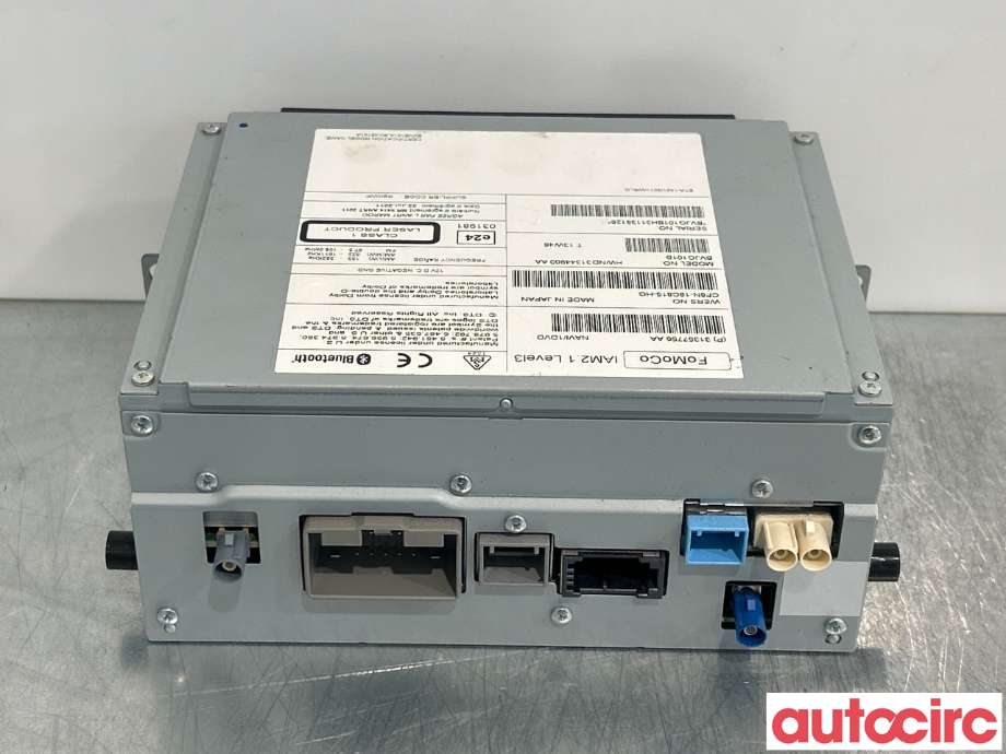 Bilstereo til Land Rover Range Rover 2013-->> (Type IV)  (LAND-ROVER|LR083311|LR056218|CF6N18C815HG)
