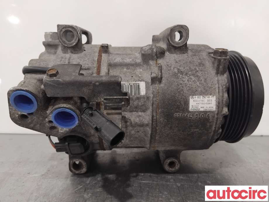 Aircondition kompressor til Mercedes B-Klasse 2008-2011 (Fase 2) (W245) (W245) (MERCEDES|A0022304811|447150-0381)