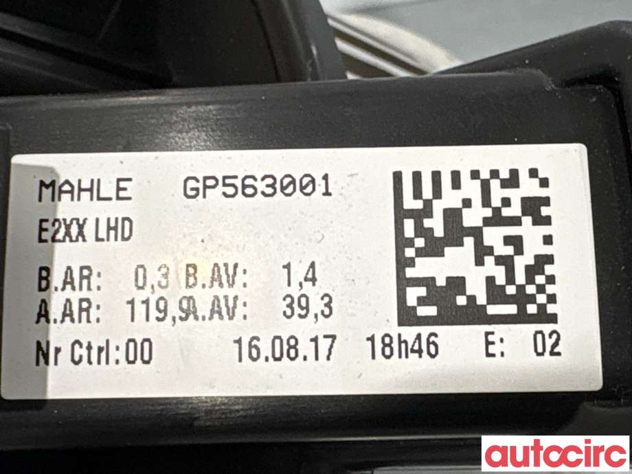 Varmeapparat motor til Opel Insignia B 2017-->> (OPEL|39240608|GP563001|)