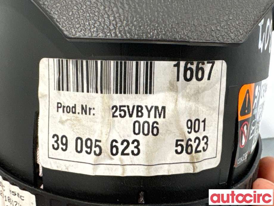 Airbag rattpute til Opel Insignia B 2017-->> (OPEL|39095623|34210358C|39153852)