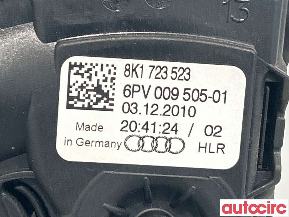 Pedal gass til Audi A8 2010-2013 (Type III, Fase 1)  (AUDI|8K1723523A||8K1723523)