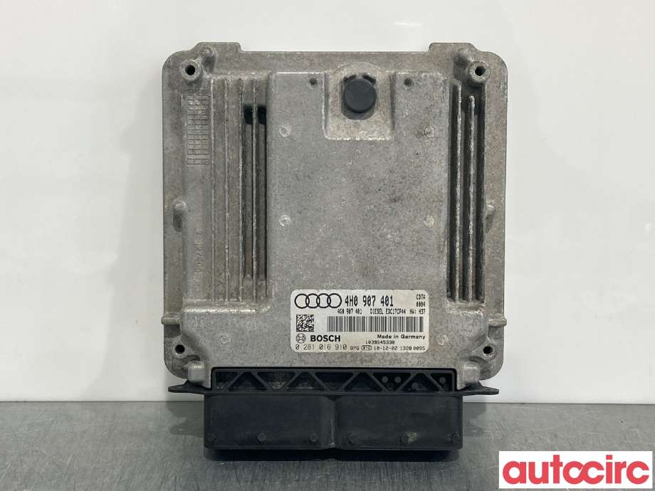 Styreenhet motor til Audi A8, 2010-2013 (Type III, Fase 1)  (AUDI|4H0997401)
