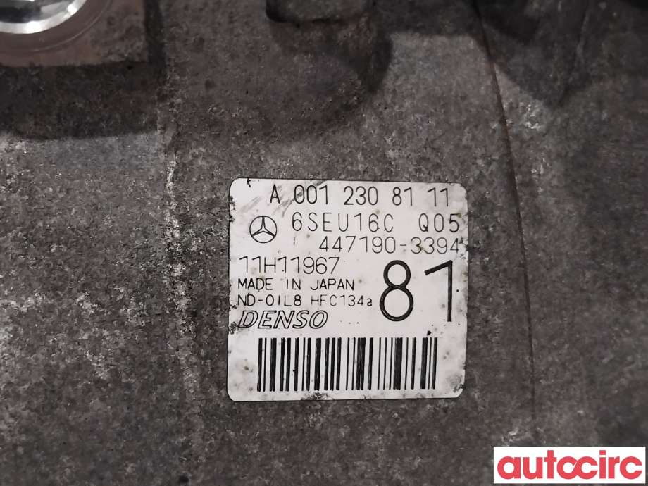 Aircondition kompressor til Mercedes E-Klasse 2006-2009 (Fase 2) (W211) (W211) (A0022305111|447190-3394|)
