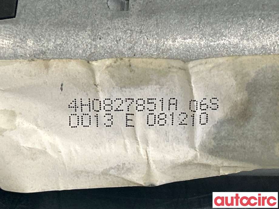Baklukeåpner motor til Audi A8 2010-2013 (Type III, Fase 1) (AUDI|4H0827851D||4H0827851A)