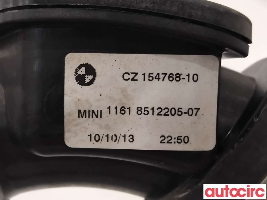 Turbo rør til Mini One/Cooper 2007-2014 (R55-57) (R55-57) (MINI|11618512205|)