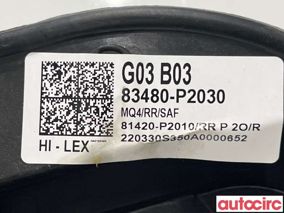 Ruteheis til Kia Sorento 2016-->> Type III  (KIA|83481P2000||83480-P2030)
