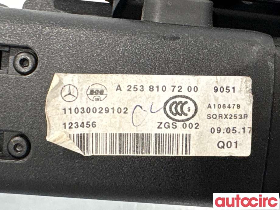 Bagasjerom rollon til Mercedes GLC 2015-2022 (X253) (X253) (A2538109002|)