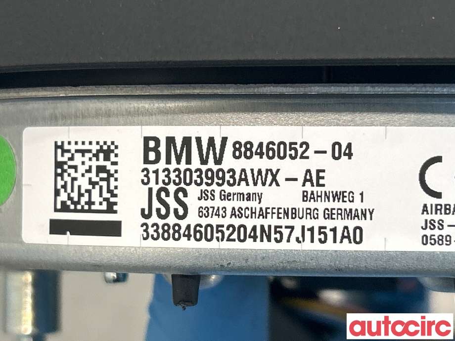 Airbag rattpute til BMW X1 2022-->> (U11) (U11) (BMW|32308846052||8846052)