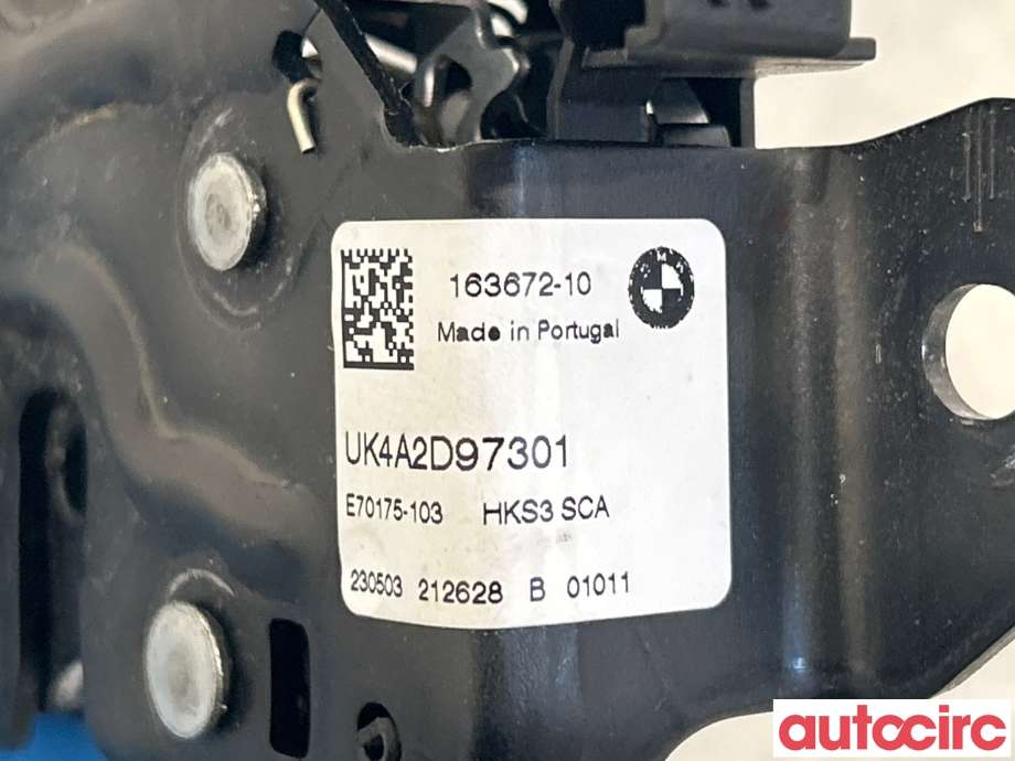 Baklukelås til BMW X1 2022-->> (U11) (U11) (BMW|51245B539E4||UK4A2D97301)