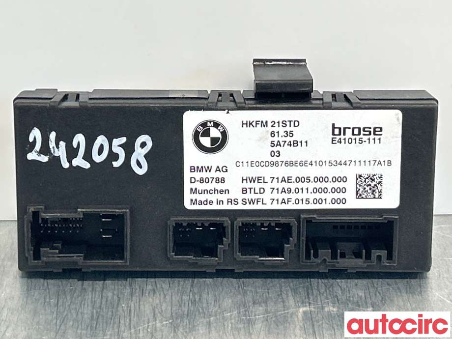 Styreenhet elektrisk bakluke til BMW X1, 2022-->> (U11) (U11) (BMW|61355B69211)