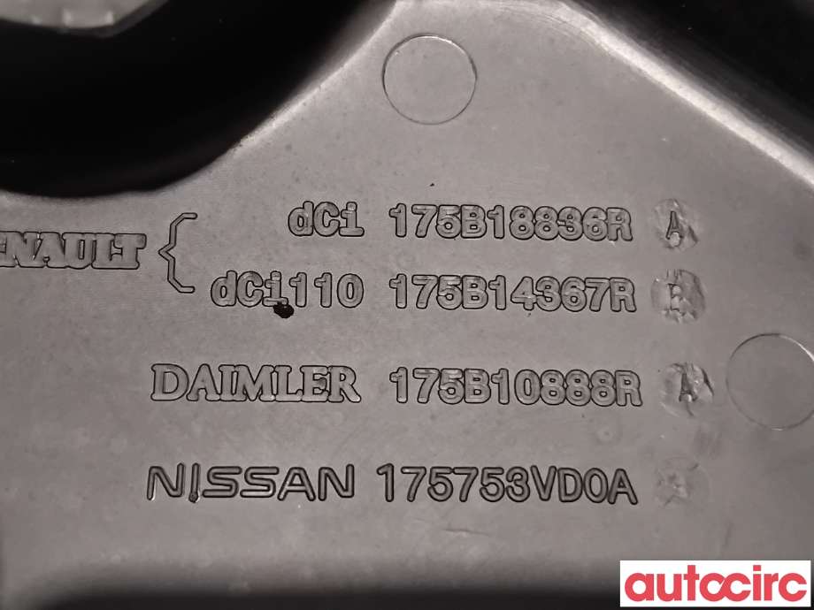 Motordeksel over motor til Mercedes Citan 2012-2021 (W415) (W415) (MERCEDES|A6070700242||175B18836R)
