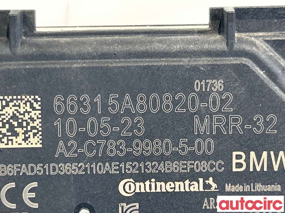 Sensor radar til BMW X1 2022-->> (U11) (U11) (BMW|66315B77B36||66315A80820)