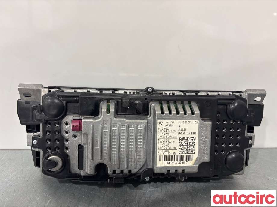 Multimedia display (MCU - Media Controller Unit) til BMW 7-Serie 2009-2015 (F01/F02/F03/F04) (F01/F02/F03/F04) (BMW|65509268711||9203047)