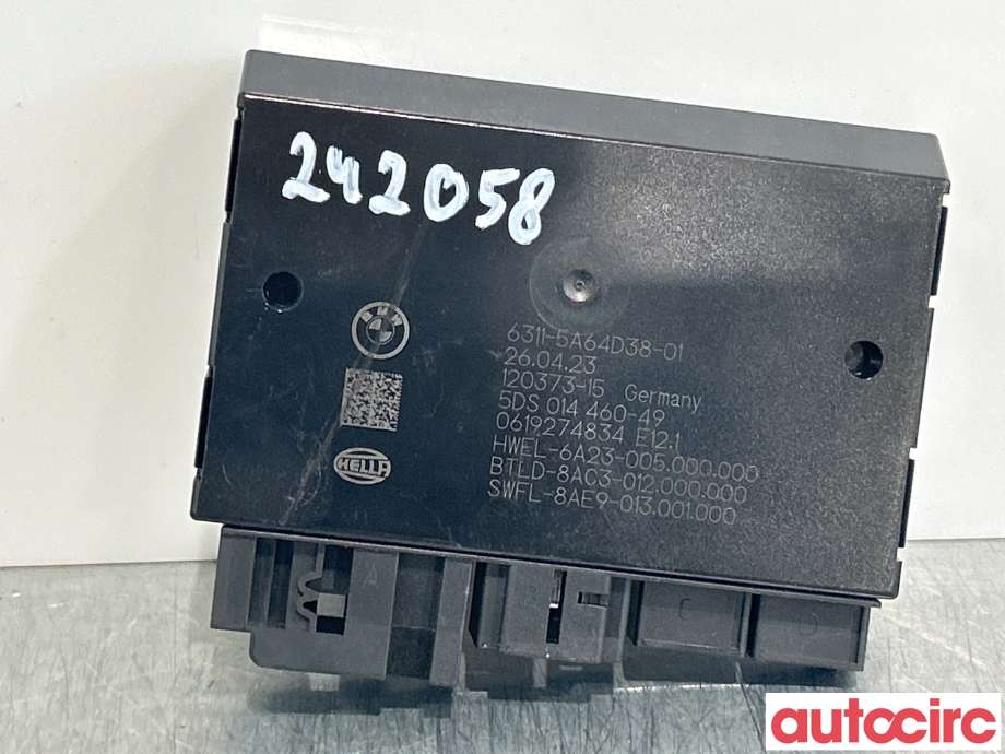 Styreenhet hengerfeste til BMW X1, 2022-->> (U11) (U11) (BMW|63115A64D38)