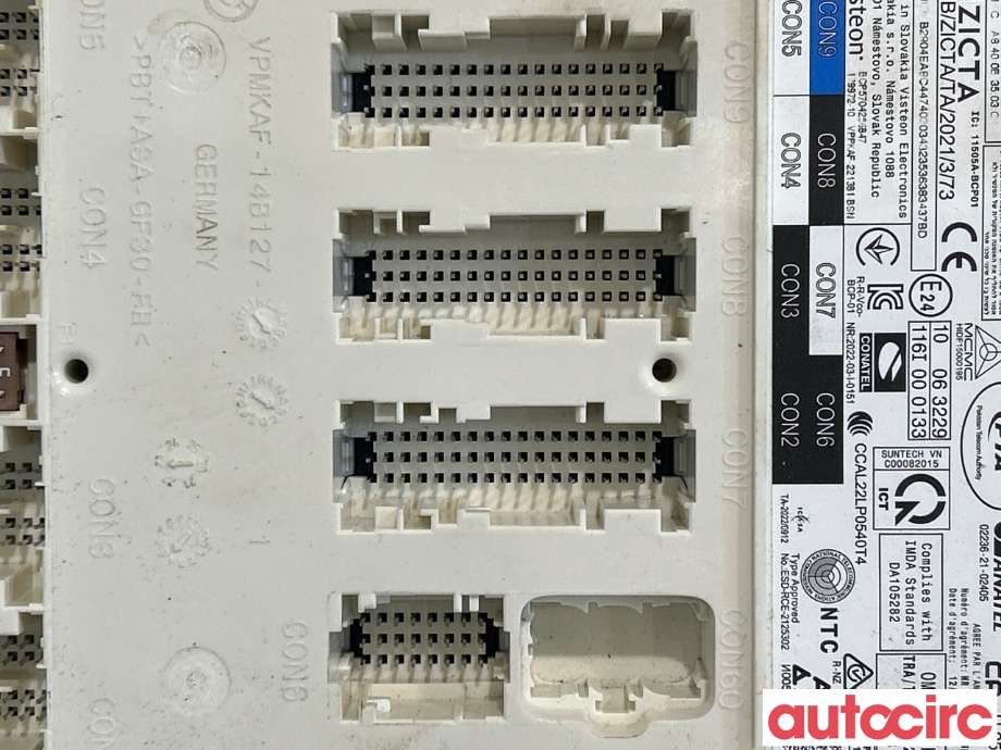 Styreenhet comfort (BCM) til BMW X1 2022-->> (U11) (U11) (BMW|61355B8EDA5||61355A9CF90)