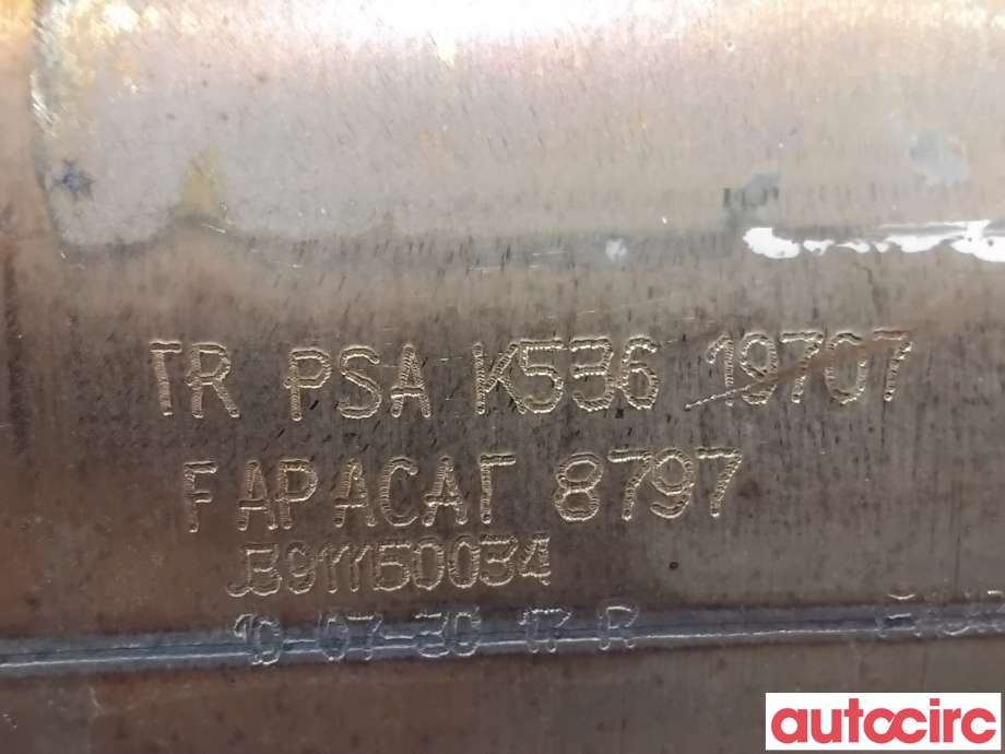Katalysator til Peugeot Partner 2008-2015 (Type II, Fase 1)  (PEUGEOT|1706X0|TRPSAK536|1723HP)