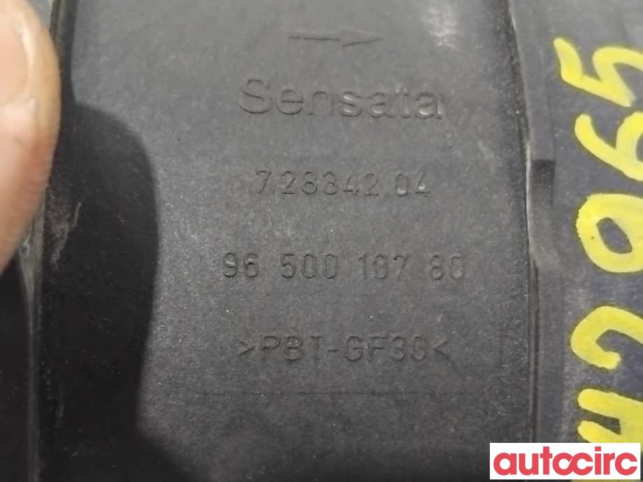 Luftmengde/luftmassemåler til Peugeot Partner 2008-2015 (Type II, Fase 1)  (PEUGEOT|1920GV|72834204|1610874680)
